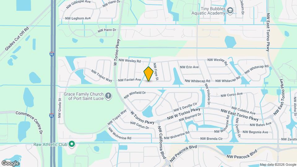 5968 NW Favian Ave Mapa y Detalles de la Ubicación