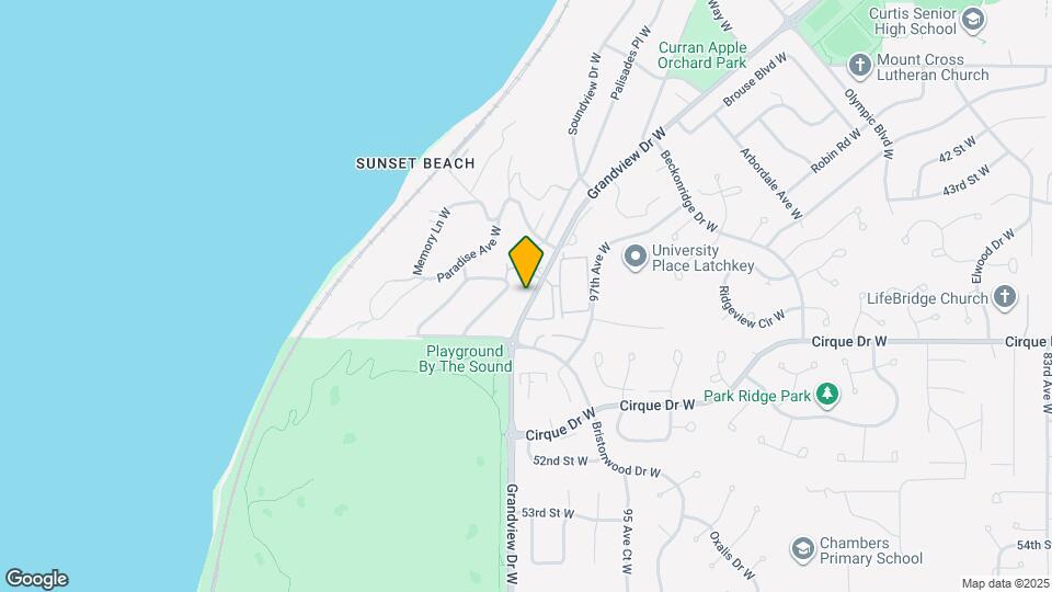 4624 Grandview Dr W Map and Location Details