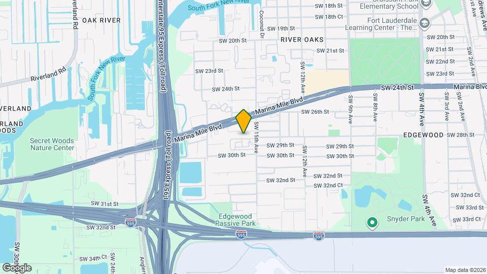 1541 SW 28th St Map and Location Details