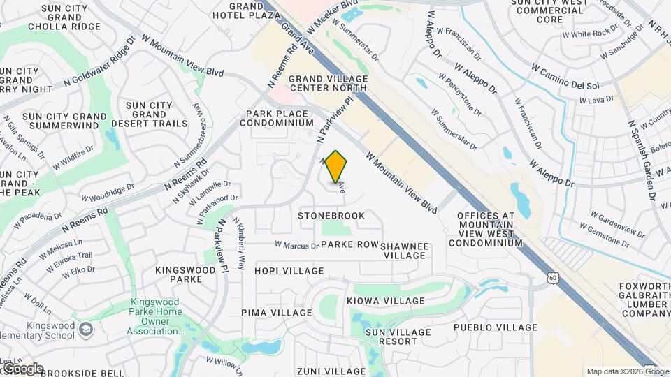 14446 W Wendover Dr Map and Location Details