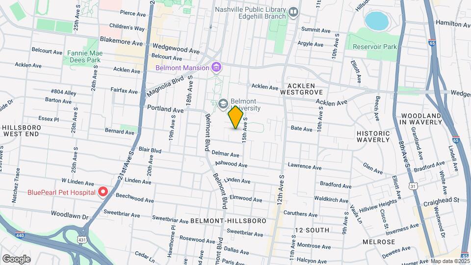1509 Bernard Ave Map and Location Details