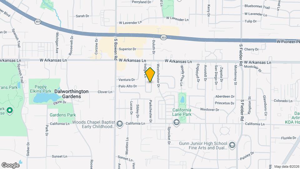 2508 Lido Ln Map and Location Details