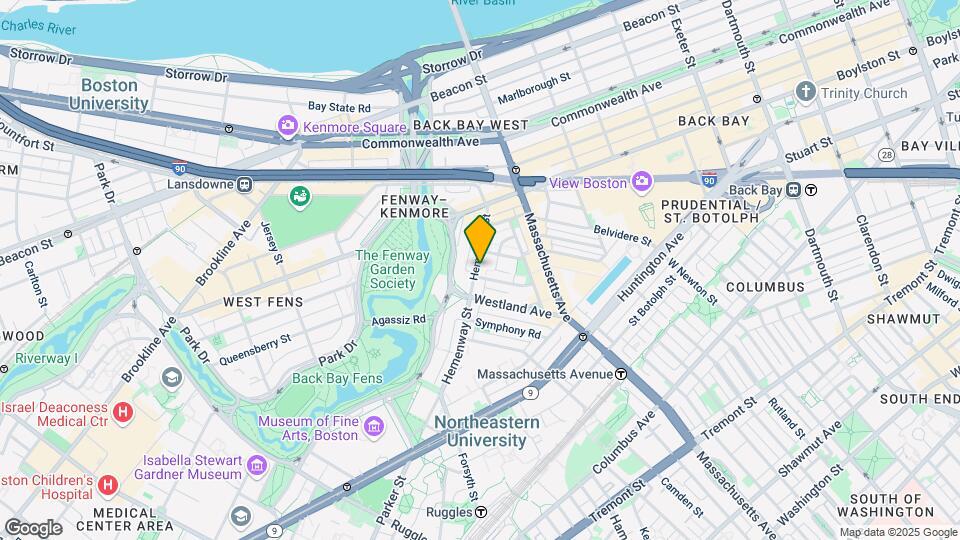 56 Hemenway St Map and Location Details