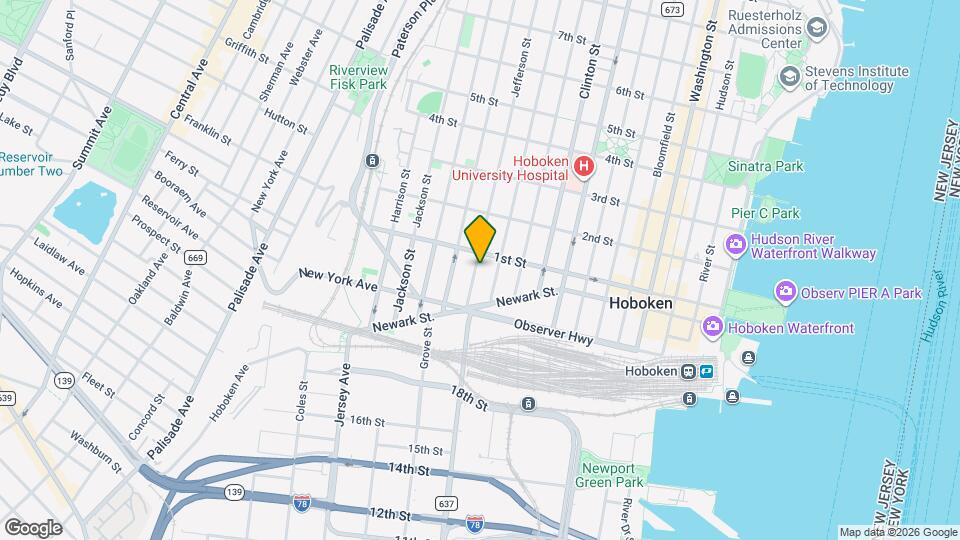 75 Jefferson St Map and Location Details