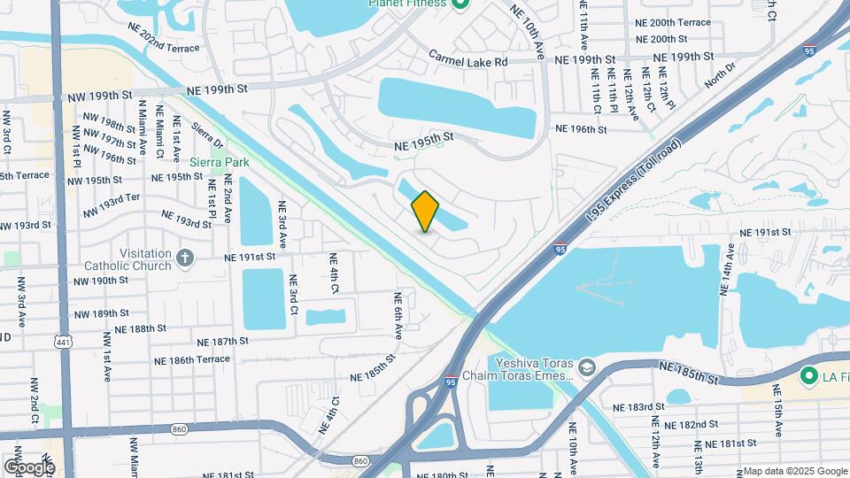 673 NE 191st St Map and Location Details