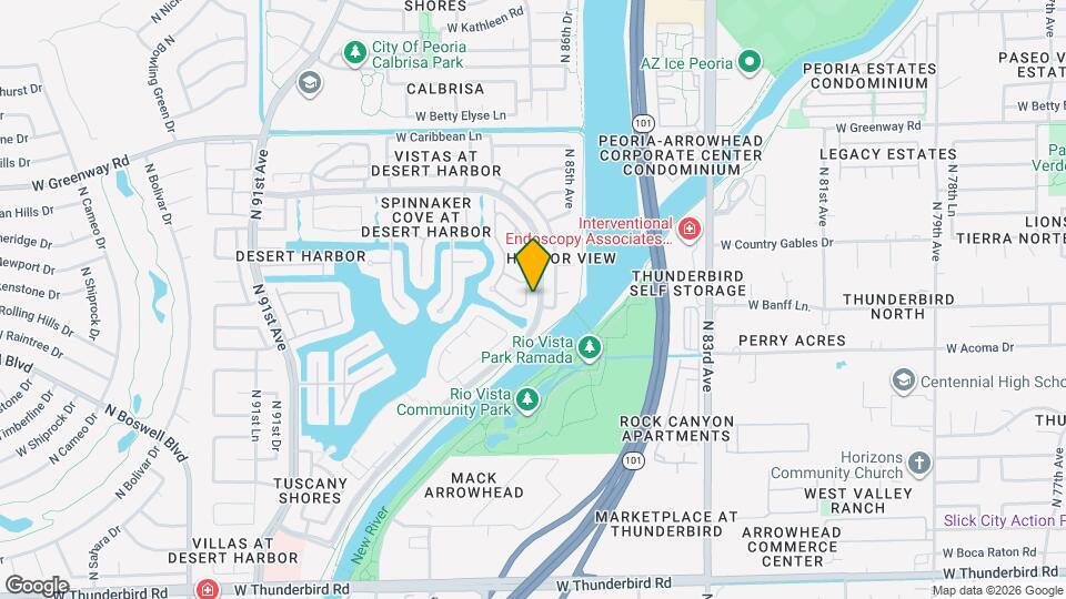 14915 N 86th Dr, Unit 4-423 Map and Location Details