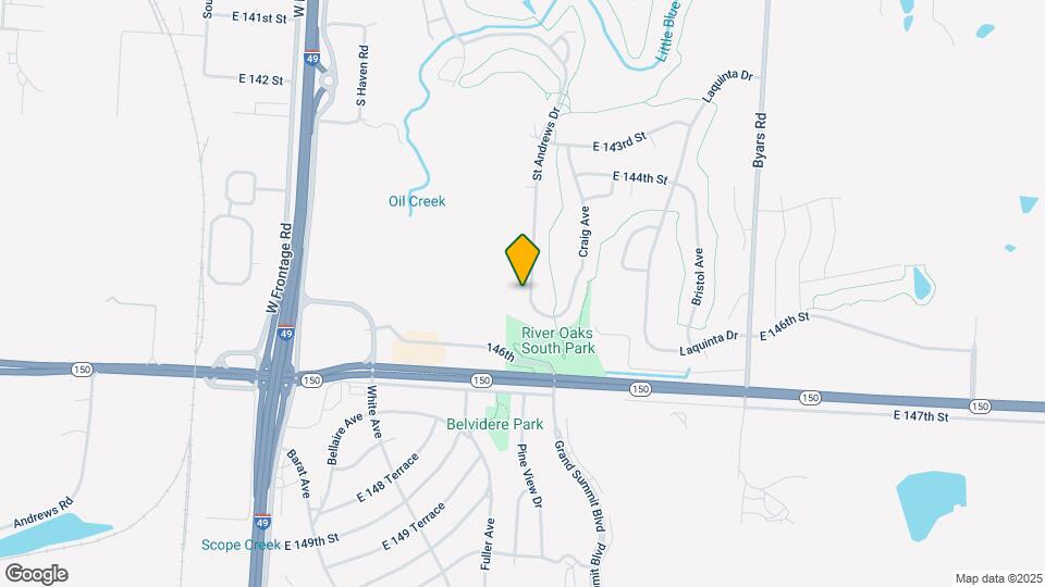 14604 St Andrews Dr Map and Location Details