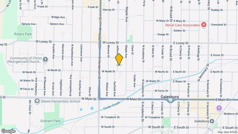355 Jefferson St Map and Location Details