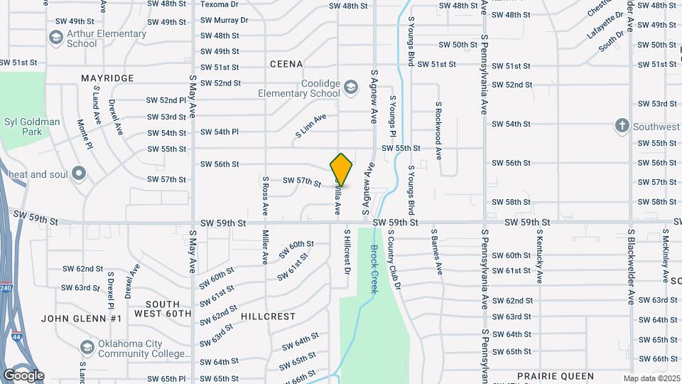 Brook Creek Apartments Map and Location Details