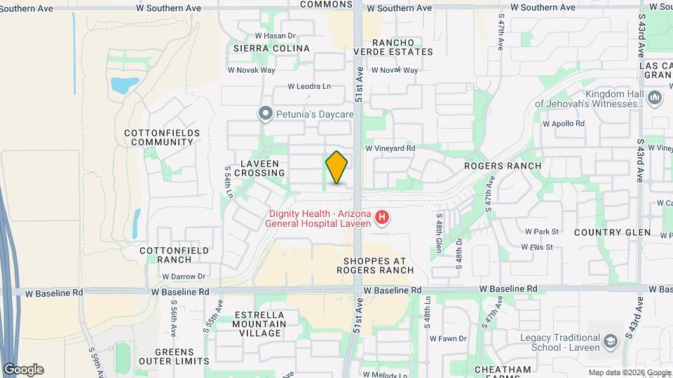 5127 W Maldonado Rd Mapa y Detalles de la Ubicación