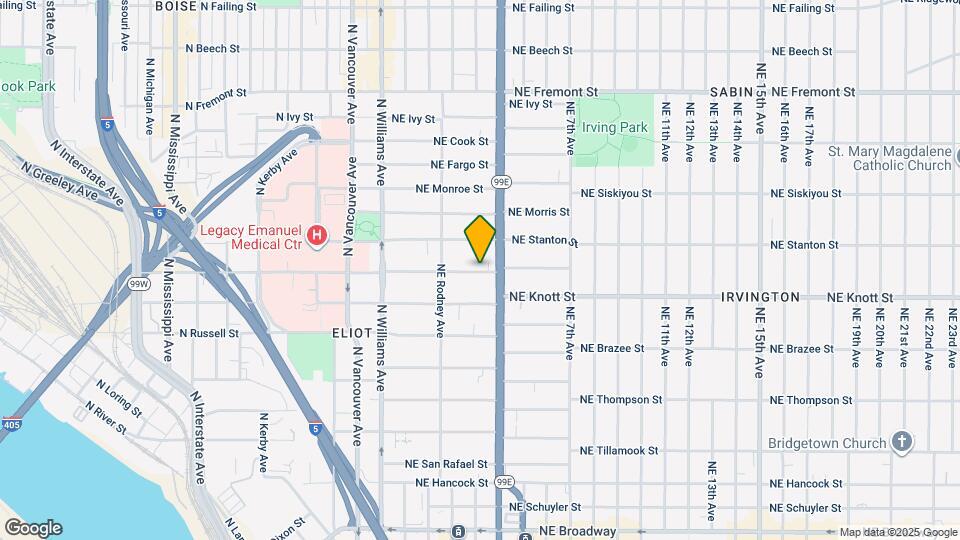 309 NE Graham St, Unit B Map and Location Details