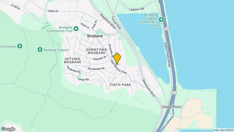 665 San Bruno Ave Map and Location Details