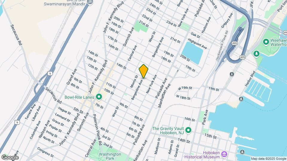 1312 Bergenline Ave Map and Location Details