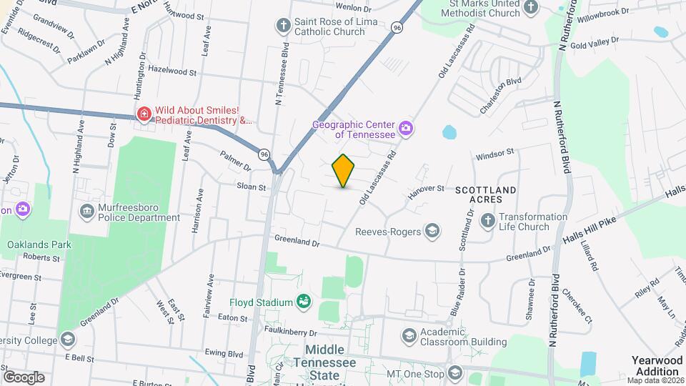 1452 Middleborough Ct Map and Location Details