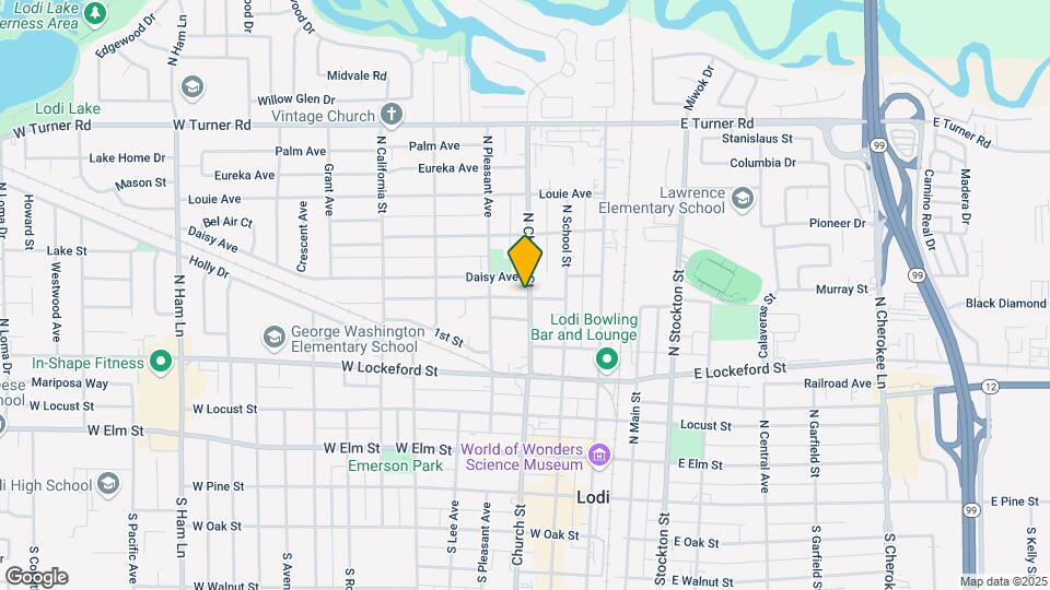 203-205 W Olive Ct Map and Location Details
