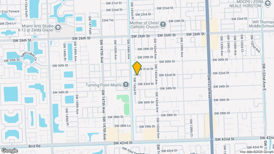 3187 SW 143rd Pl Map and Location Details