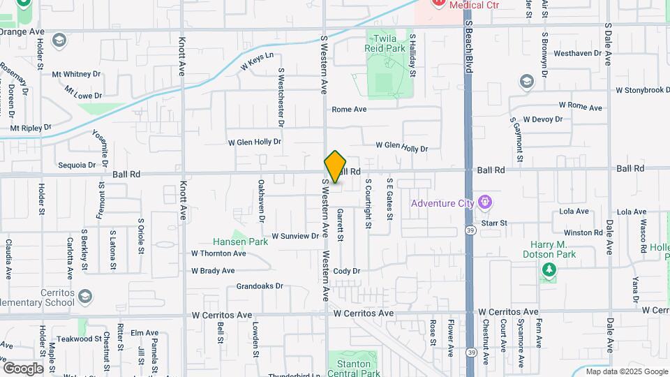 1220 S Western Ave Map and Location Details