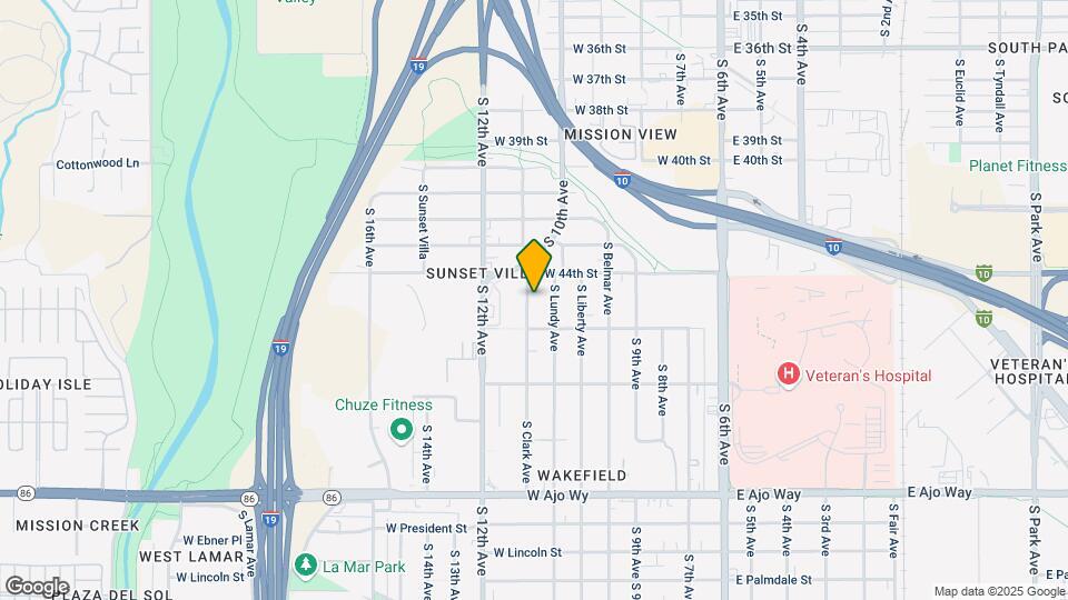 3429 S Clark Ave Map and Location Details