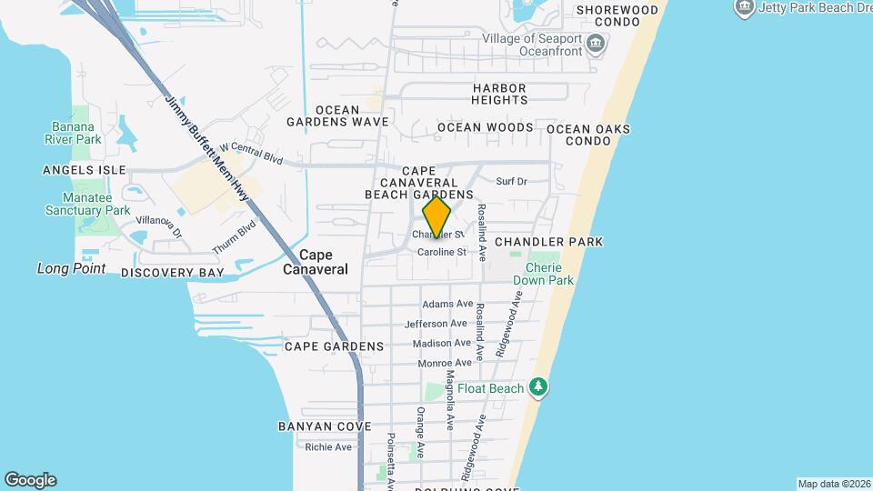 206 Caroline St Mapa y Detalles de la Ubicación