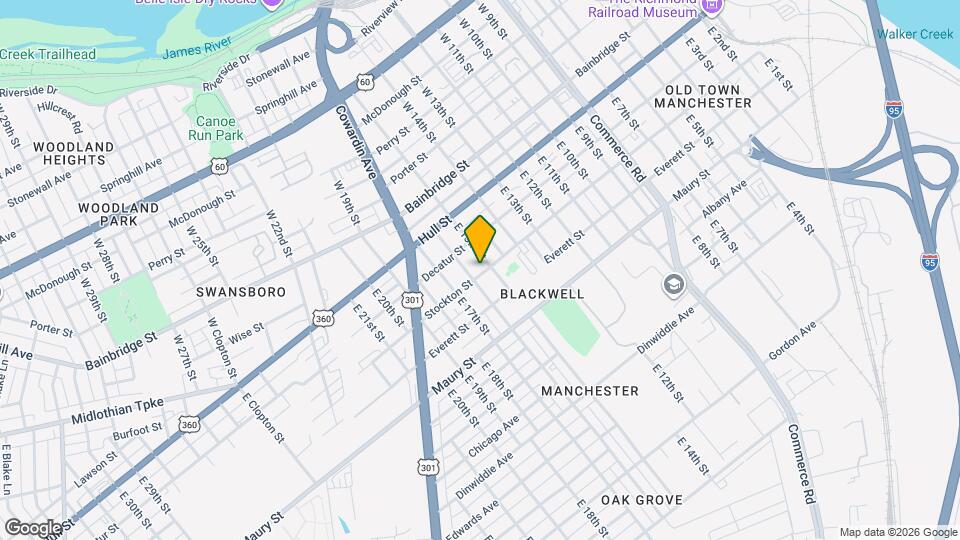 1509 Stockton St Map and Location Details