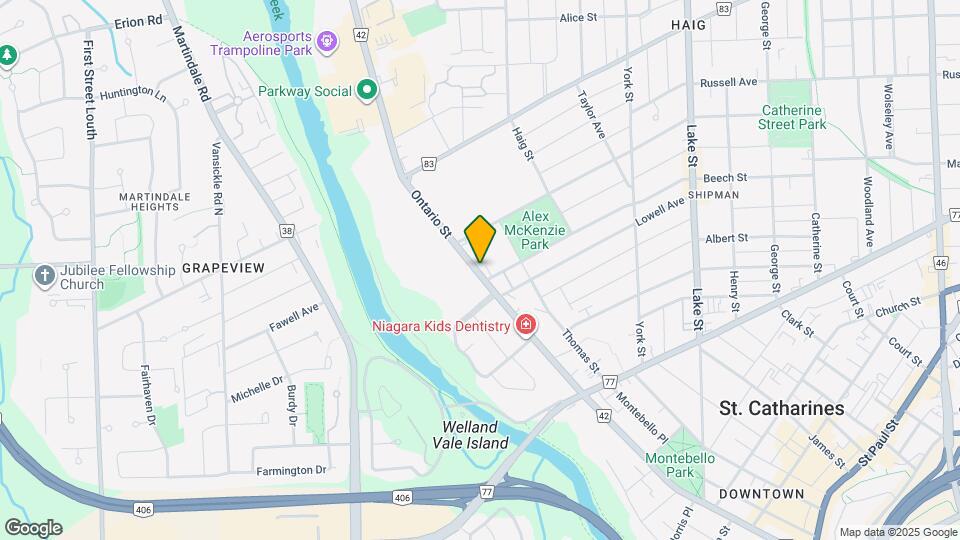 254 Ontario St Map and Location Details