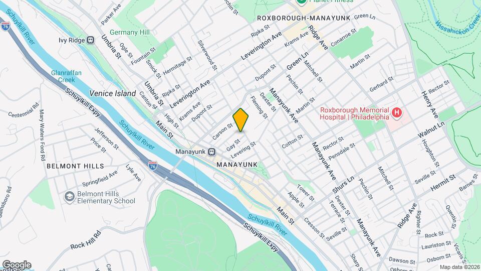 174 Gay St Map and Location Details