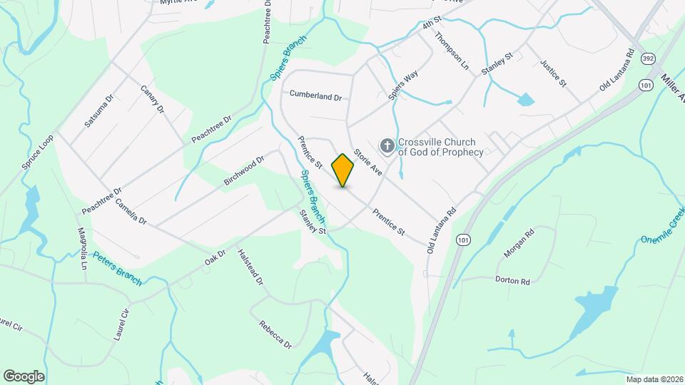 708 Prentice St Map and Location Details