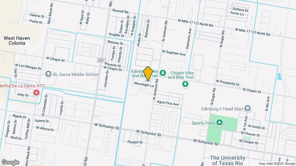 2223 Moonlight Ln Map and Location Details