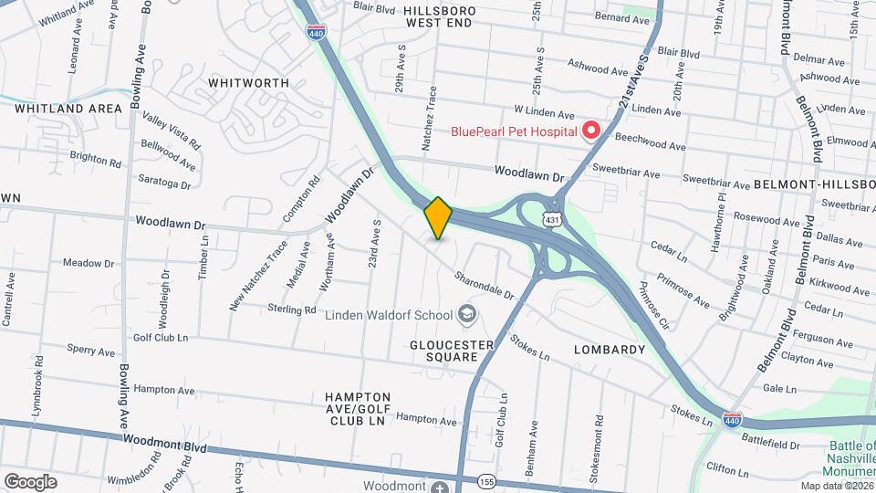 2126 Sharondale Dr Mapa y Detalles de la Ubicación