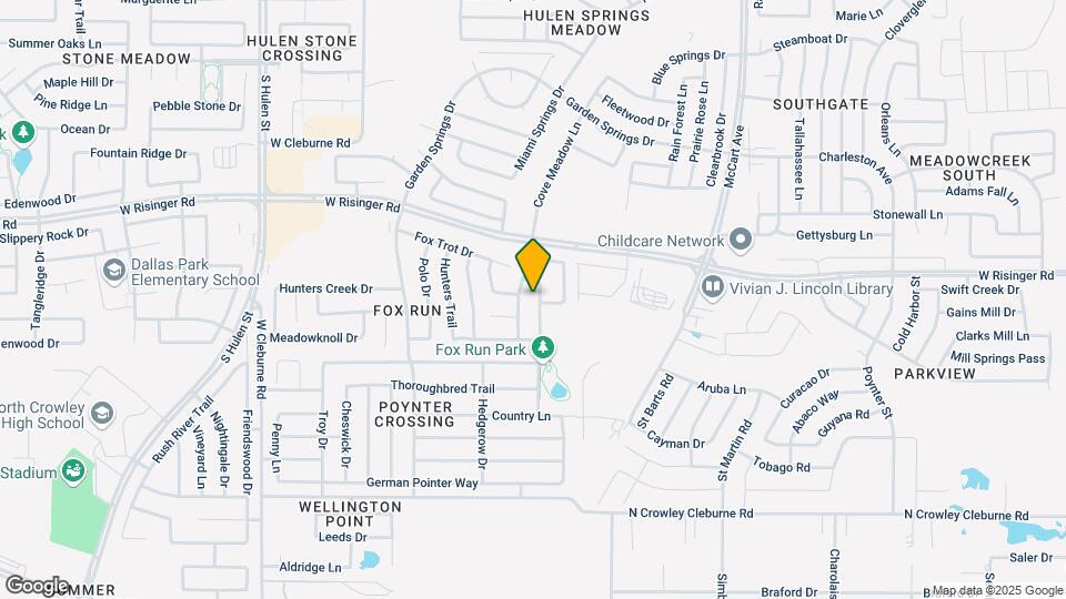 8744 Fox Meadow Way Map and Location Details