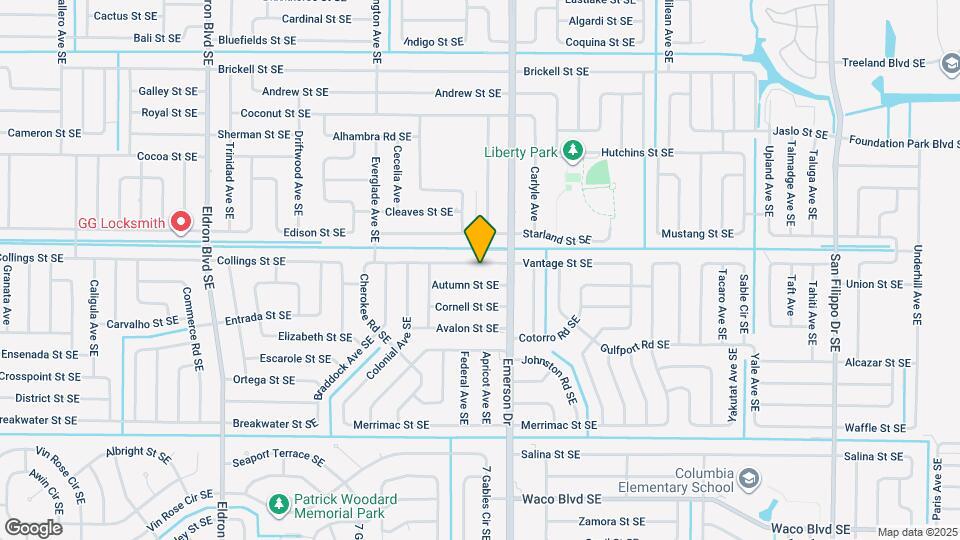 810 Vantage St SE Map and Location Details