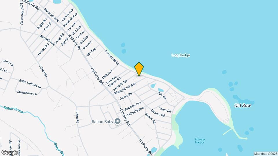 23 Oceanside Dr Map and Location Details
