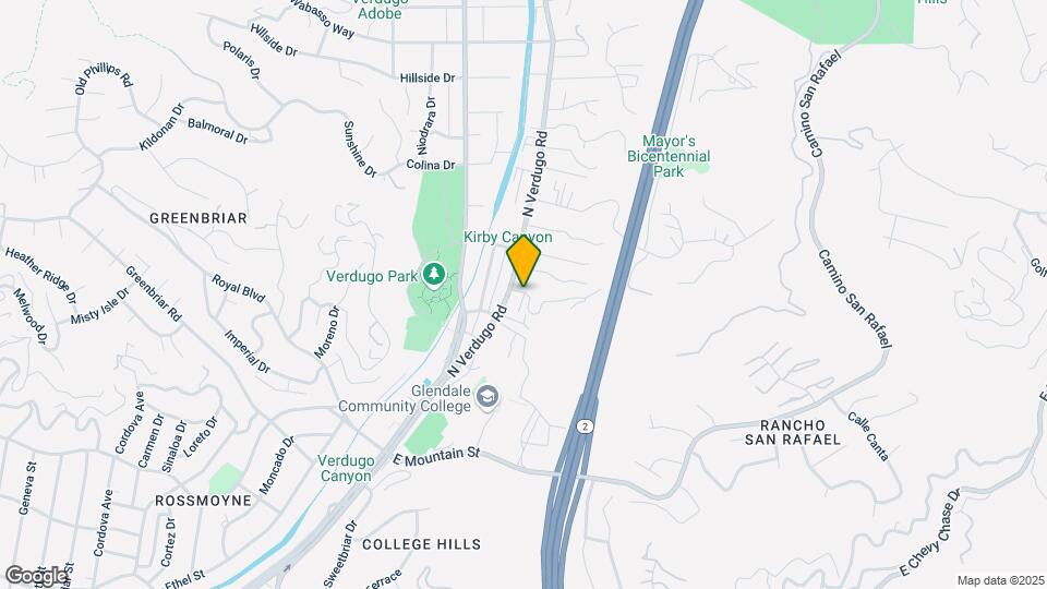 1820 Verdugo Loma Dr, Unit 1820 Map and Location Details
