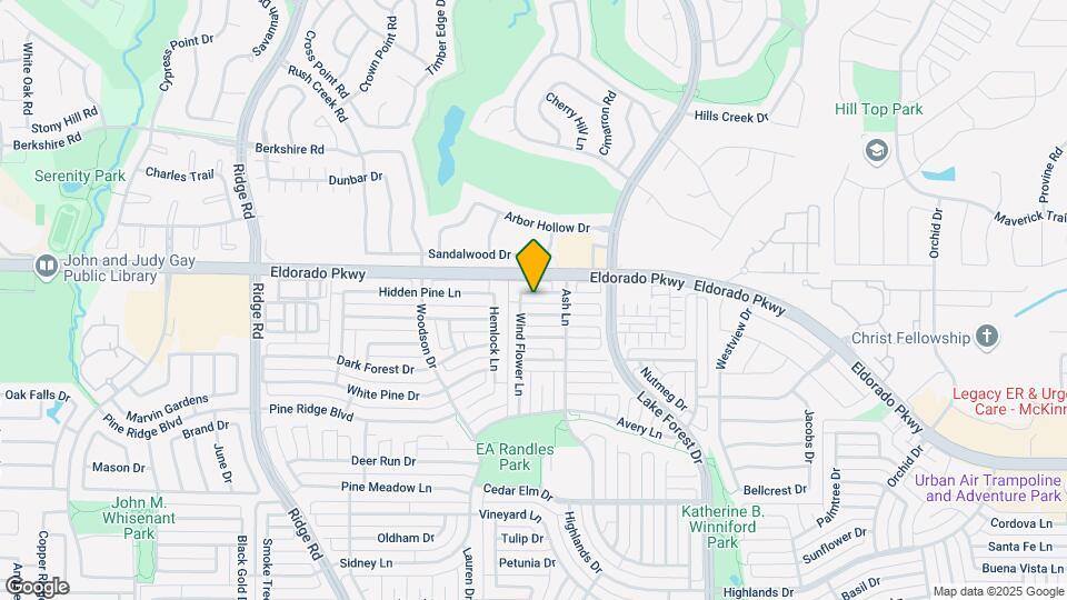 5301 Spicewood Dr Map and Location Details