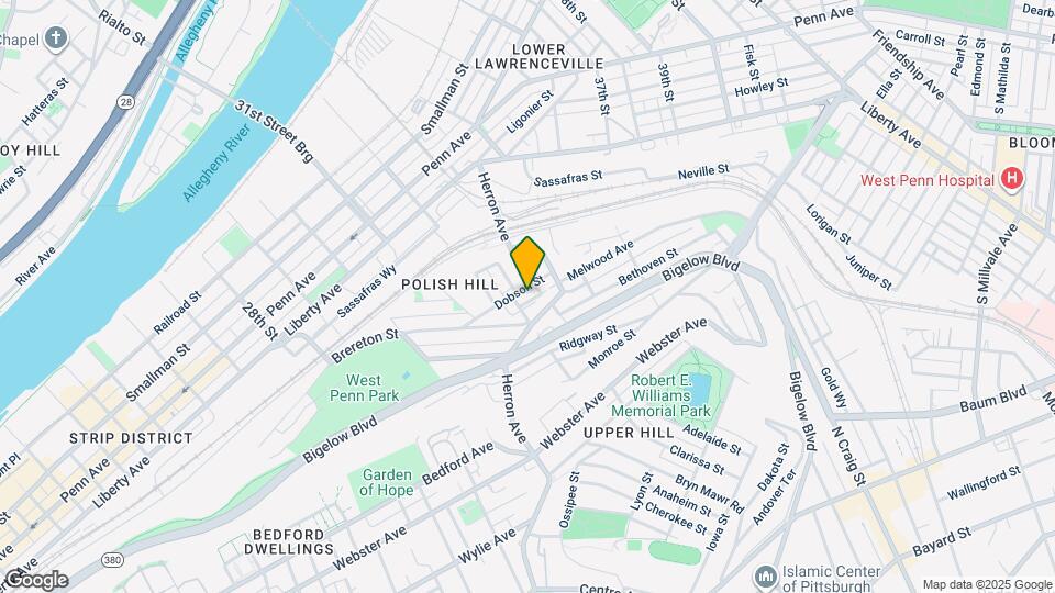 3208 Dobson St Mapa y Detalles de la Ubicación