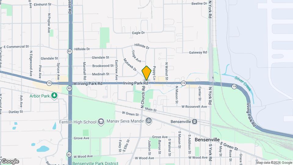 655w Irving Park Rd Map and Location Details