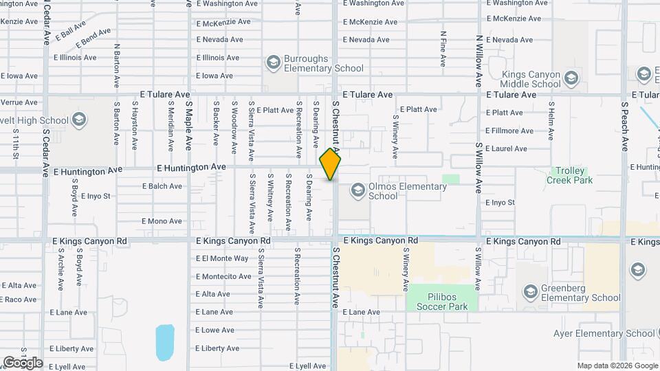 Chestnut Apartments Mapa y Detalles de la Ubicación
