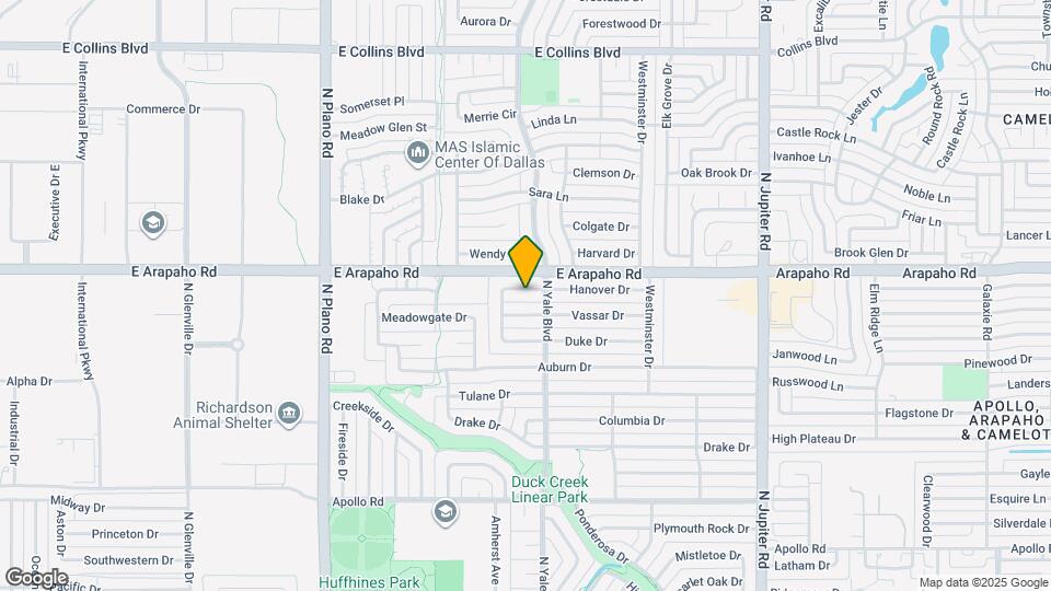 1706 Hanover Dr Map and Location Details