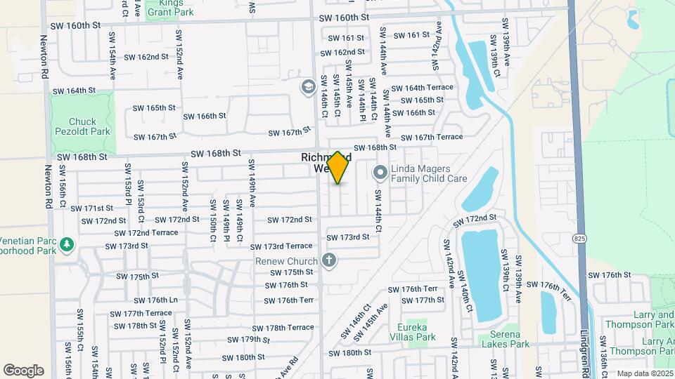 17020 SW 145th Ct Map and Location Details