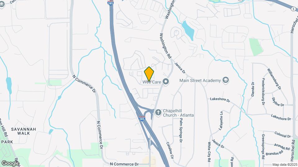 604 Highwood Ln Map and Location Details