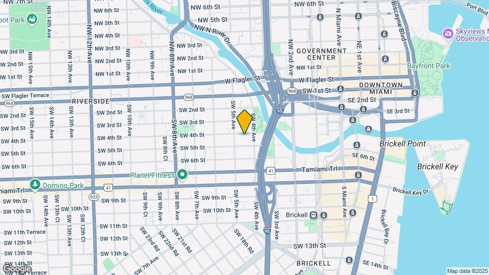 444 SW 4th St Map and Location Details