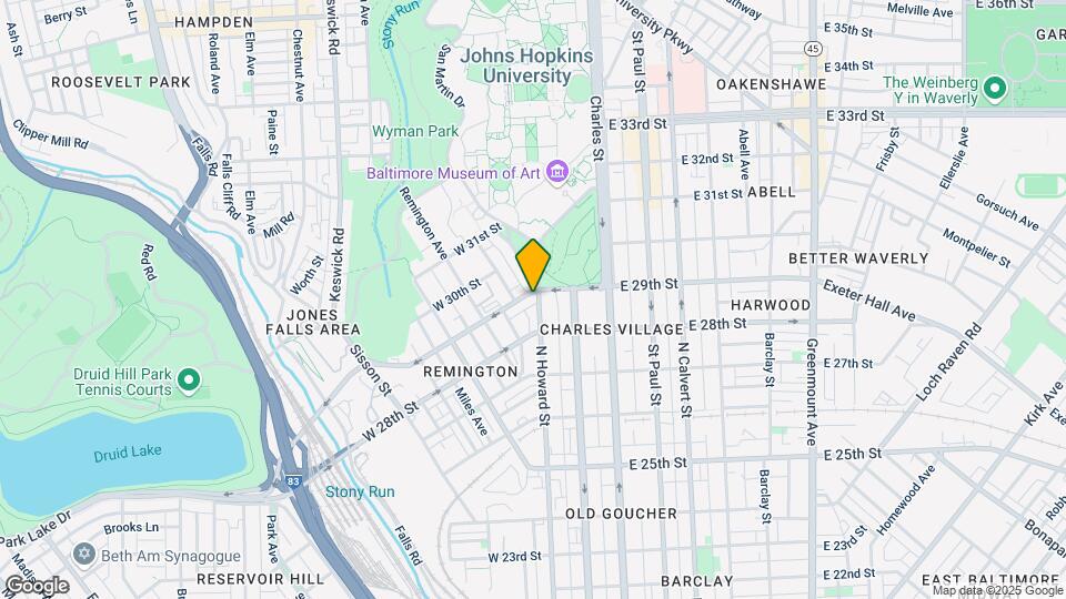205 W 29th St Mapa y Detalles de la Ubicación