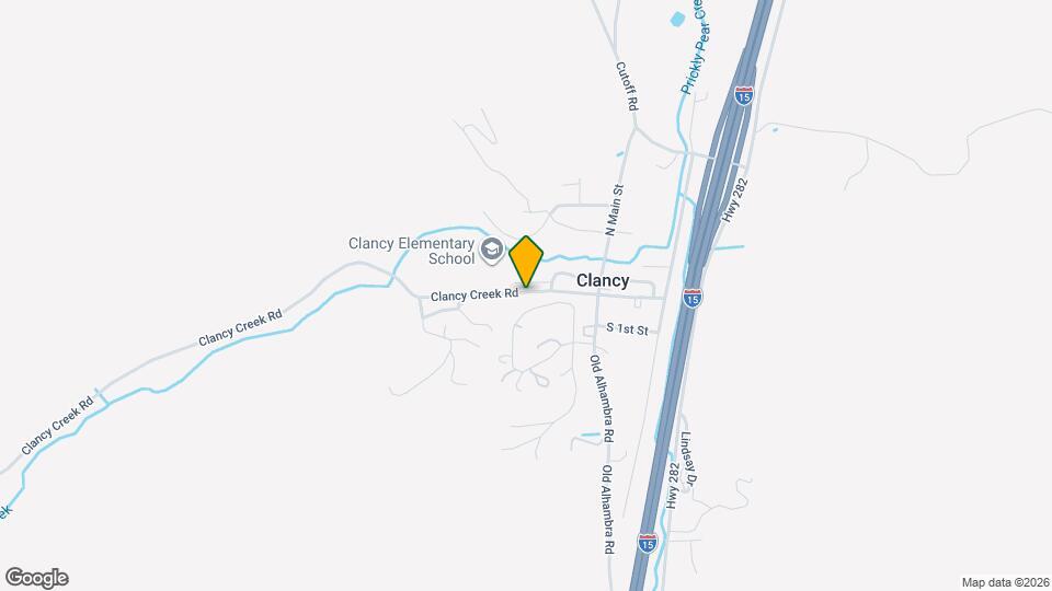 9 Clancy Creek Rd Mapa y Detalles de la Ubicación