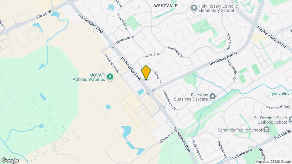 657 Grange Crescent Map and Location Details