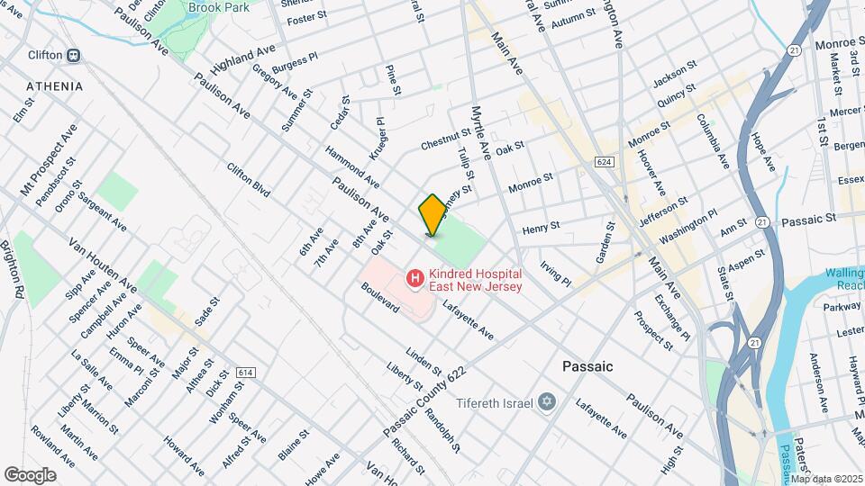 420 Paulison Ave Map and Location Details