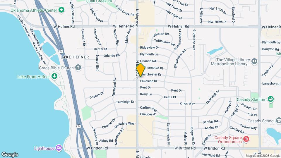 2829 Lakeside Dr Map and Location Details