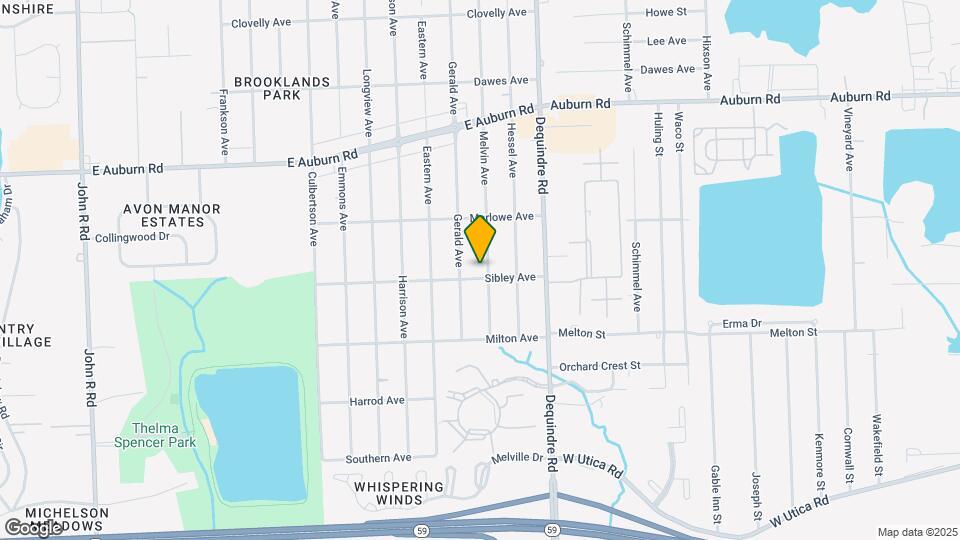 3244 Melvin Ave Map and Location Details