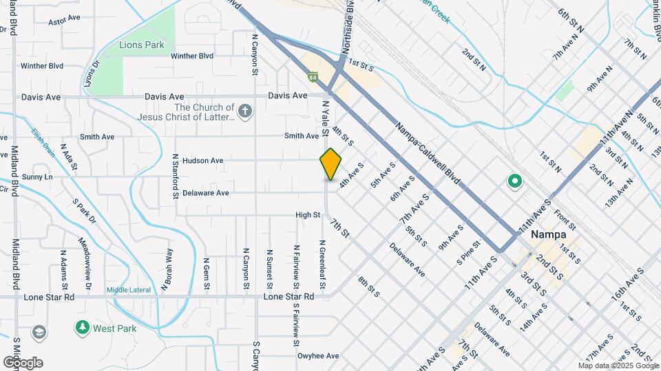 68 N Yale St, Unit 2 Map and Location Details