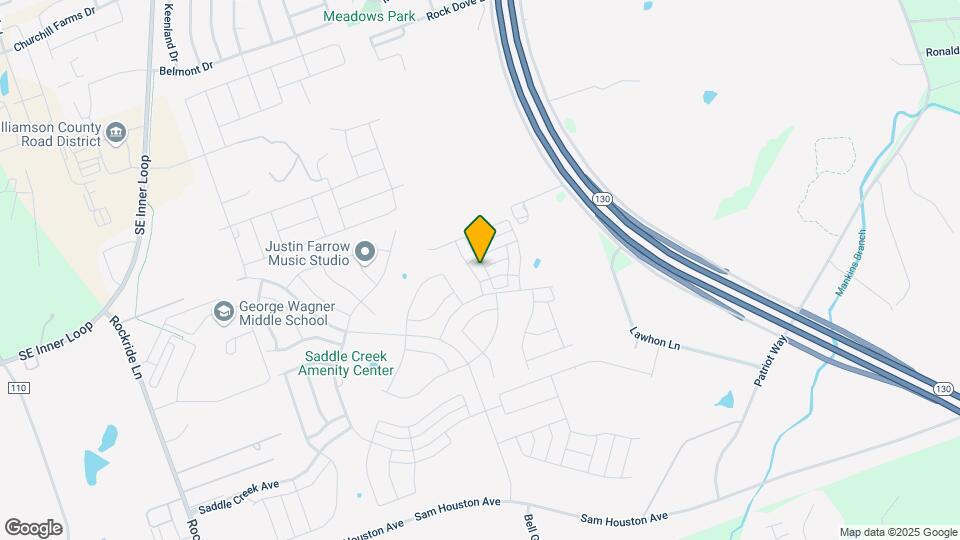 708 Bridle Creek Dr Map and Location Details