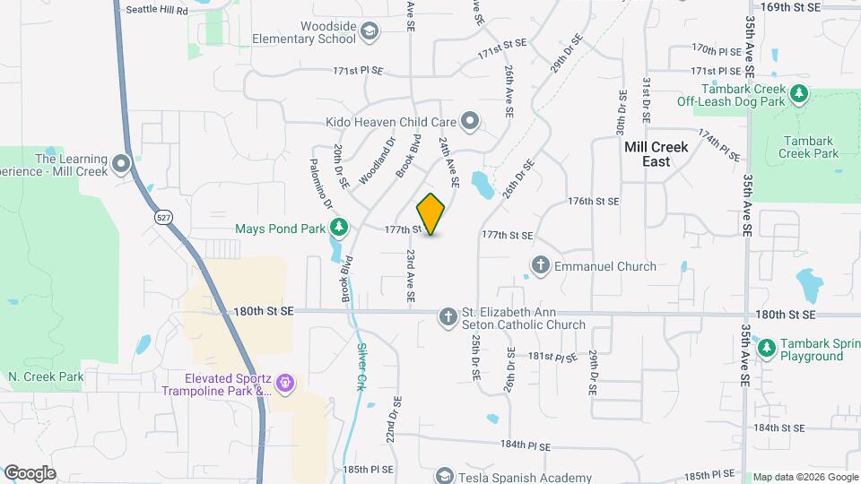 2318 177th St SE Map and Location Details